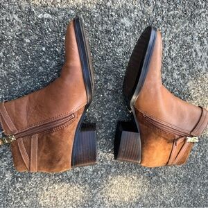 Lauren Ralph Lauren Brown Ankle Boots